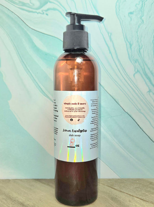 Lemon & Eucalyptus Dish Soap