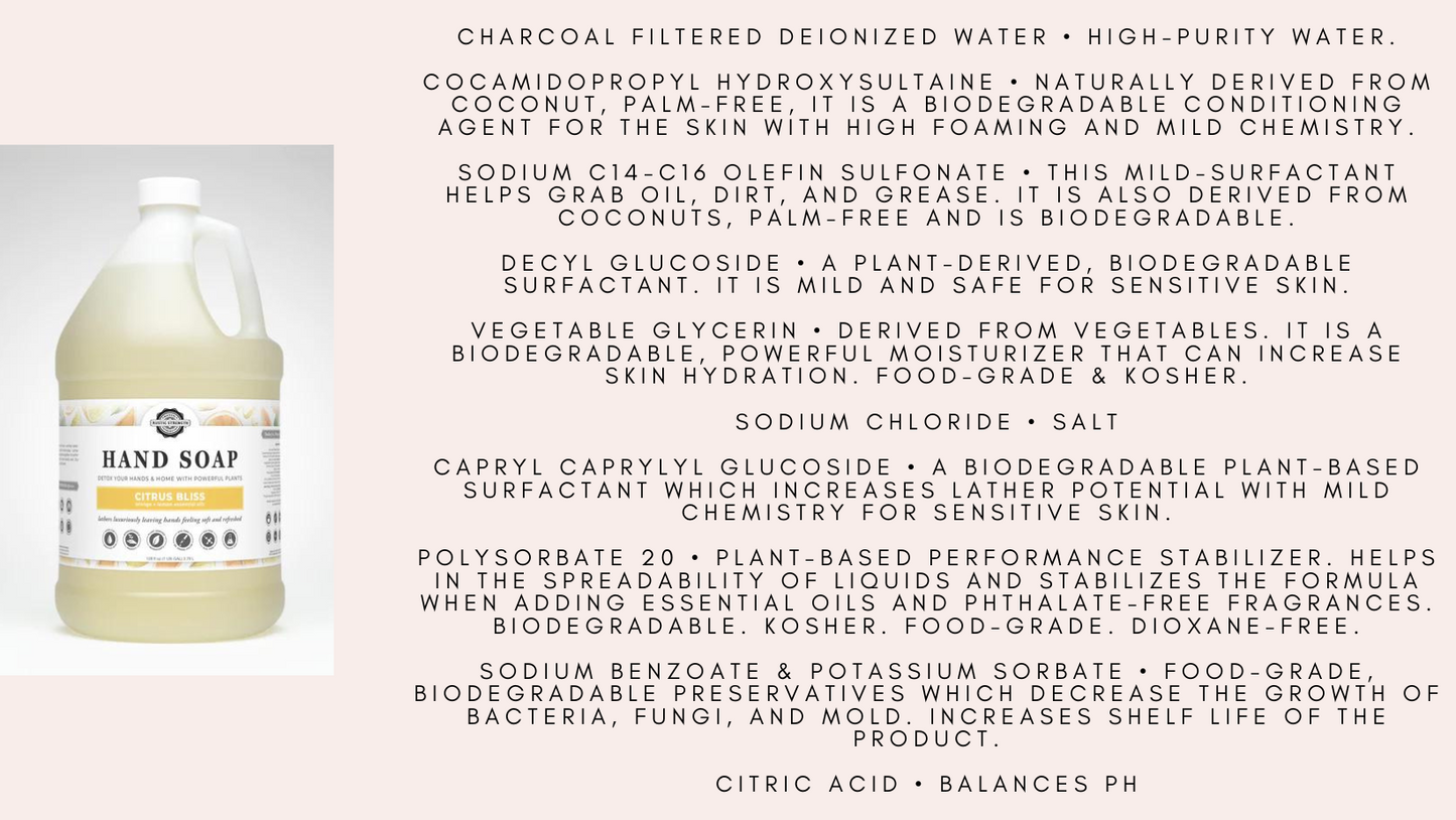 Citrus Bliss Hand Soap