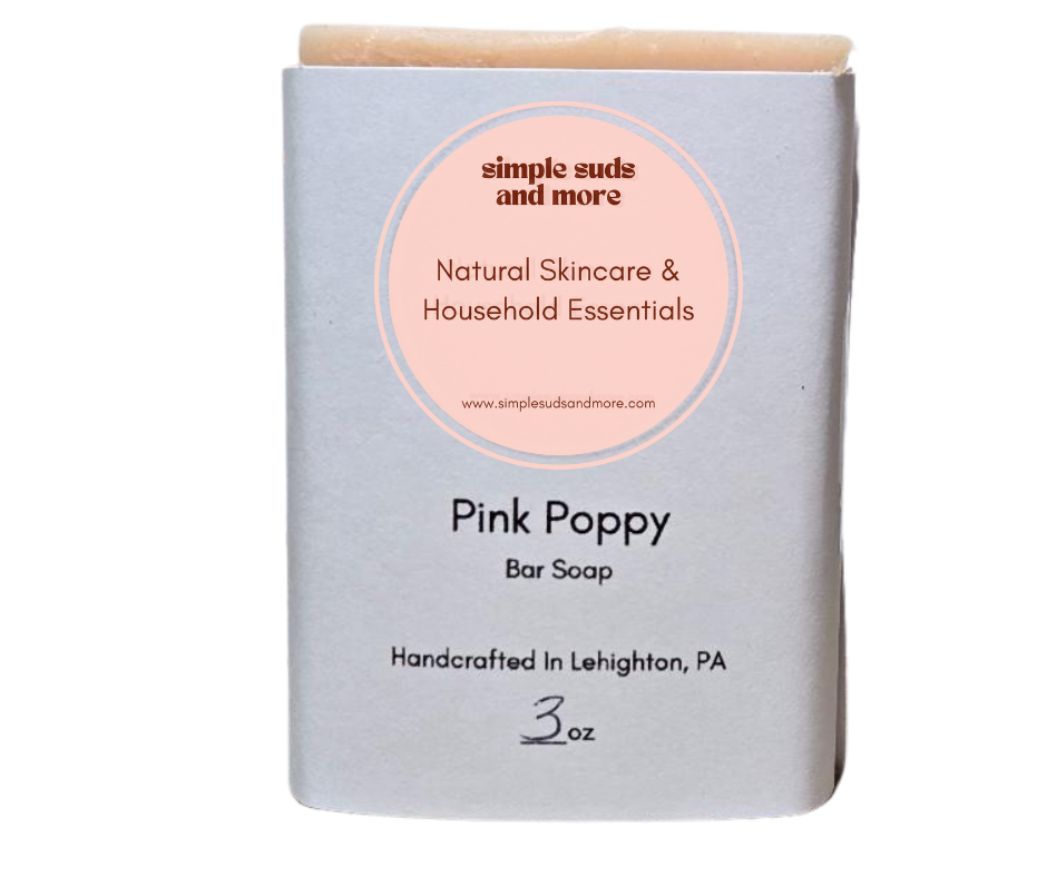 Pink Poppy Bar Soap
