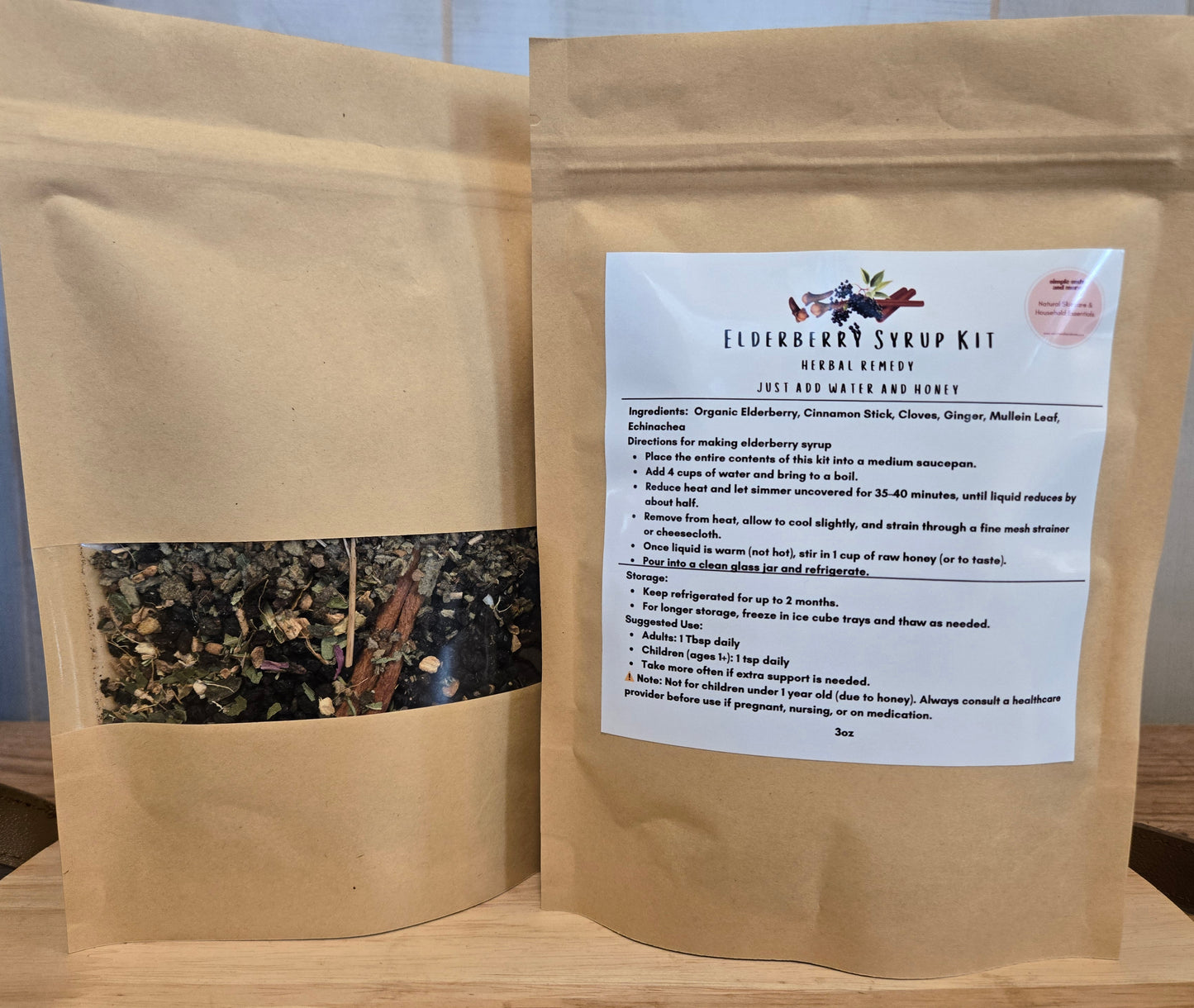 Elderberry Syrup DIY Kit